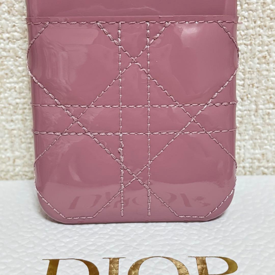 【新品同様 即購入◎】ディオール iPhone13proケース パテント