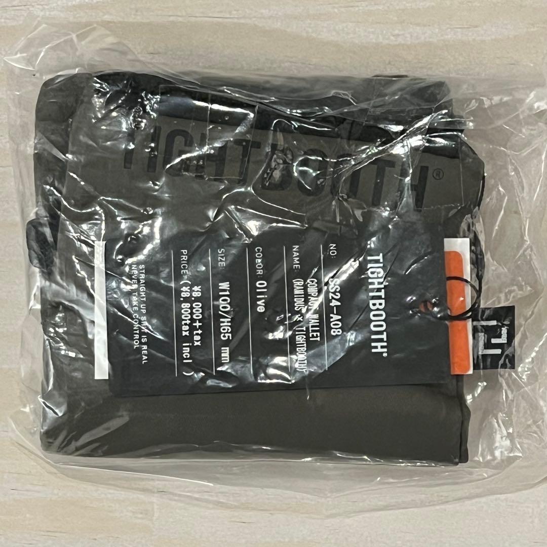 小物 RAMIDUS TIGHTBOOTH COMPACT WALLET OLIVE