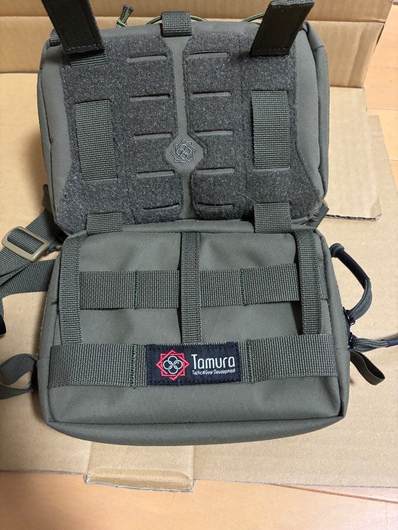 田村装備開発 TORTOISE POUCH レンジャーグリーン期間限定で値下げ！