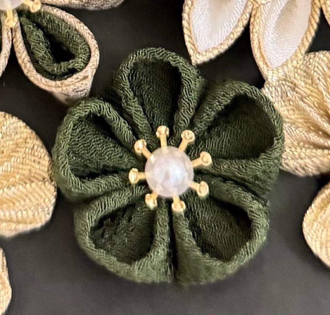 つまみ細工　髪飾り