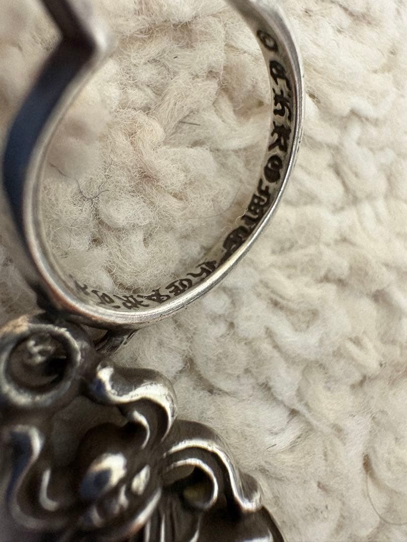 p*p様 クロムハーツ ダガーフープイヤリング(ピアス)