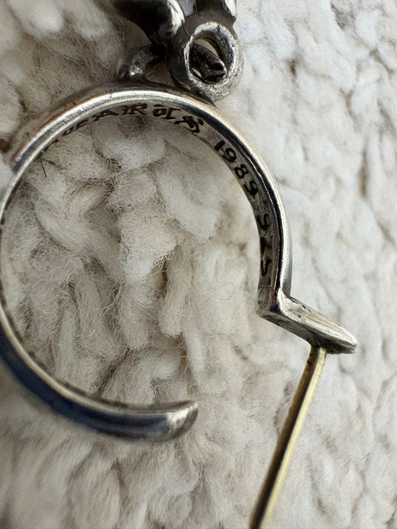 p*p様 クロムハーツ ダガーフープイヤリング(ピアス)