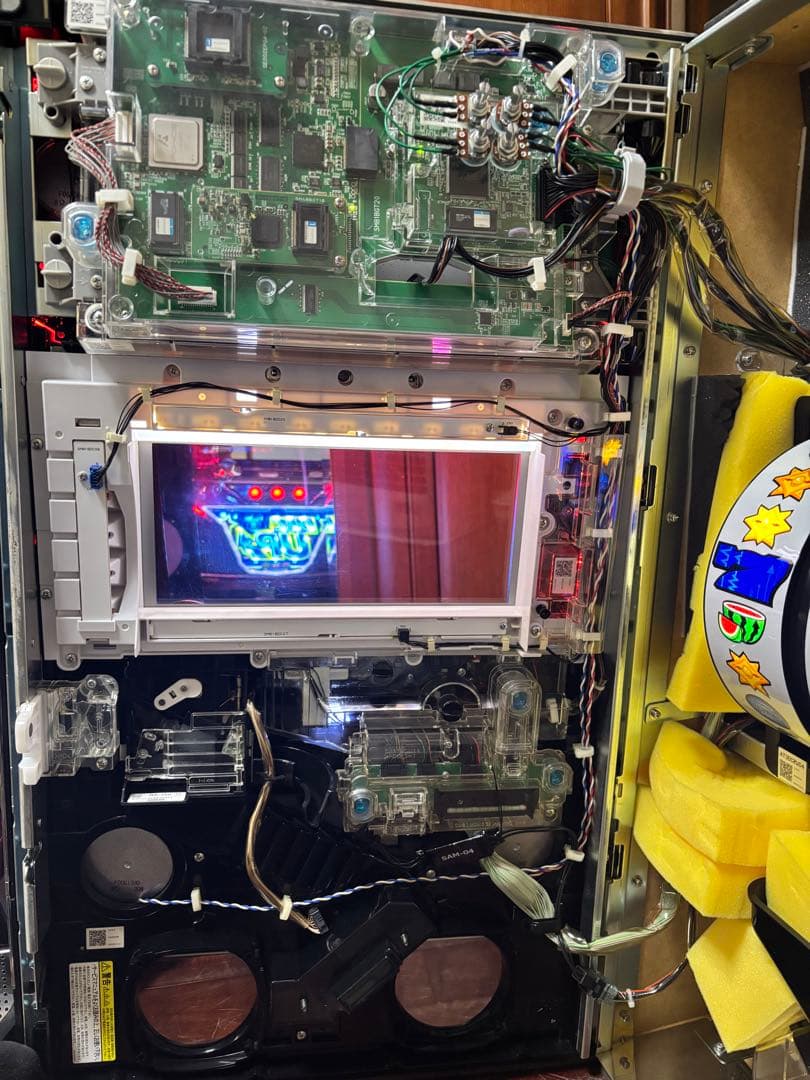 【送料無料】名機！ディスクアップ サミー 青パネル 静音仕様 不要機付