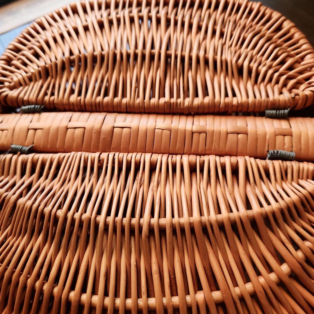 ポーランド製/やなぎ　かごバスケット