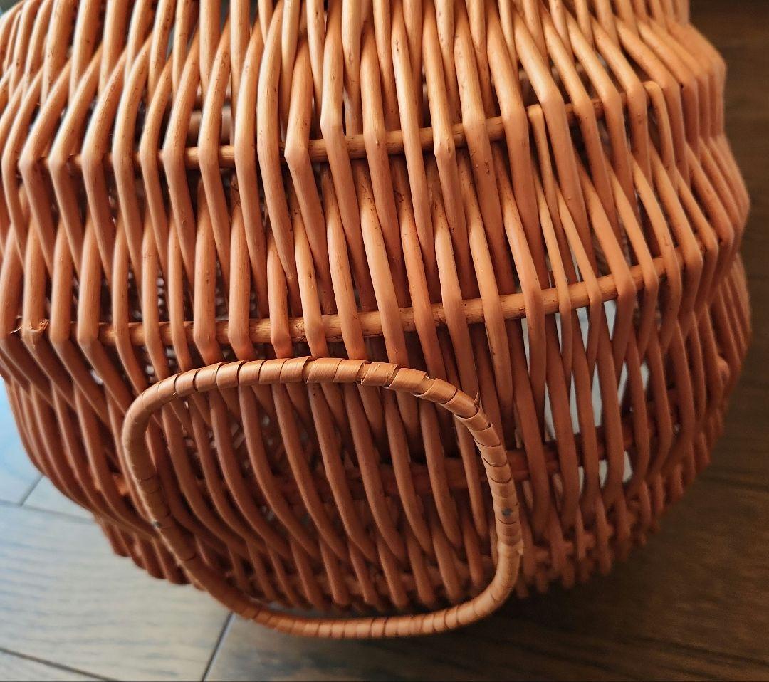 ポーランド製/やなぎ　かごバスケット
