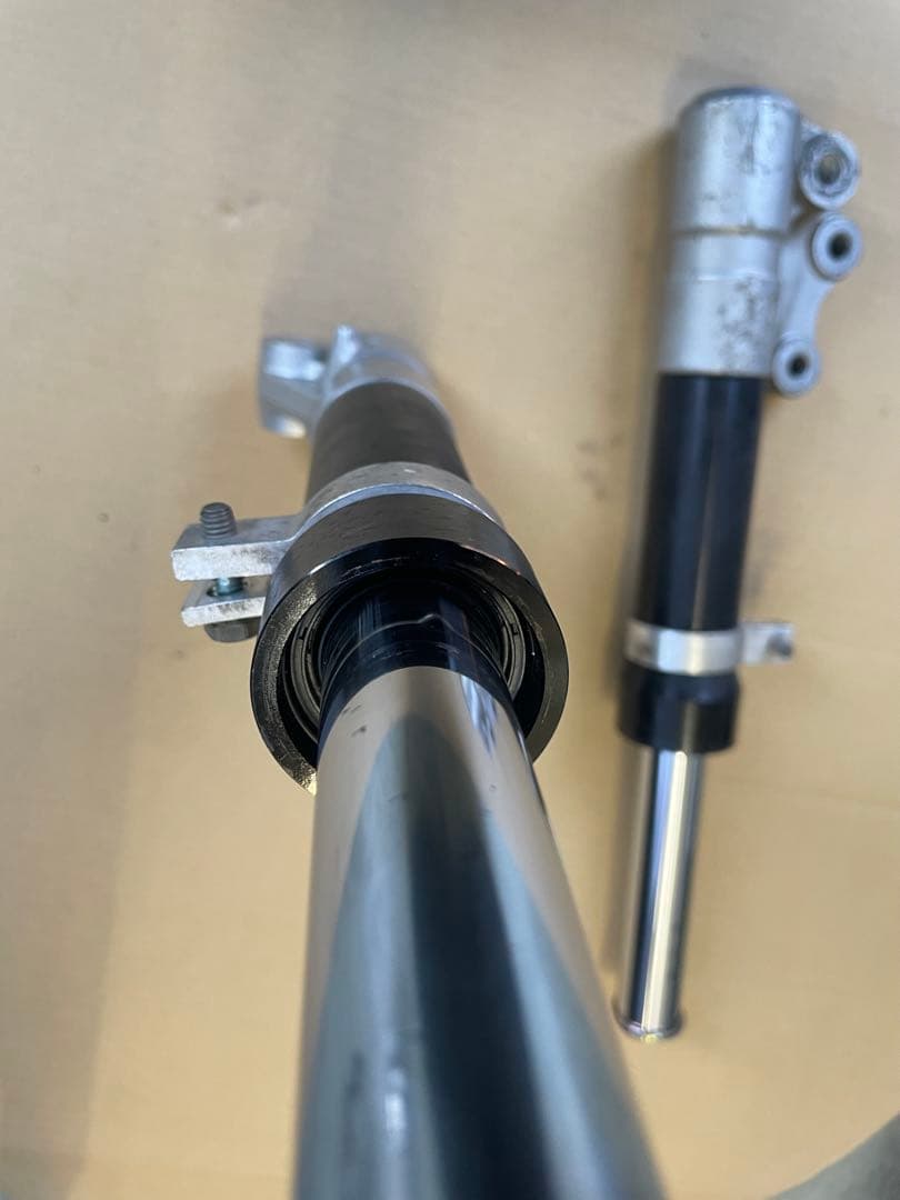 グランドアクシス100 社外フロントフォーク