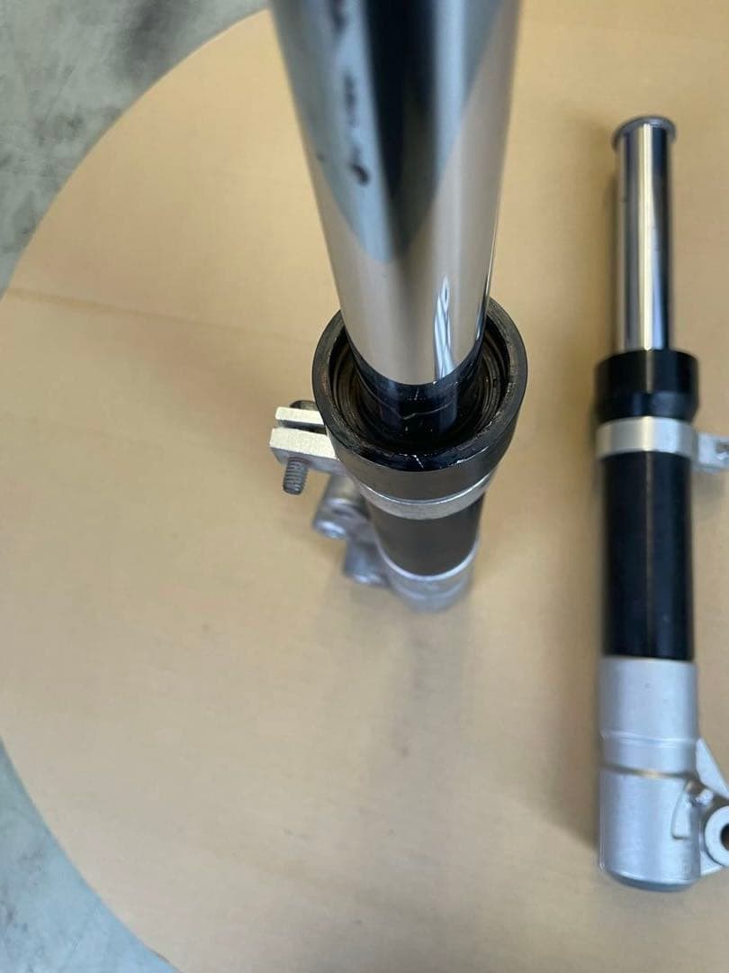 グランドアクシス100 社外フロントフォーク