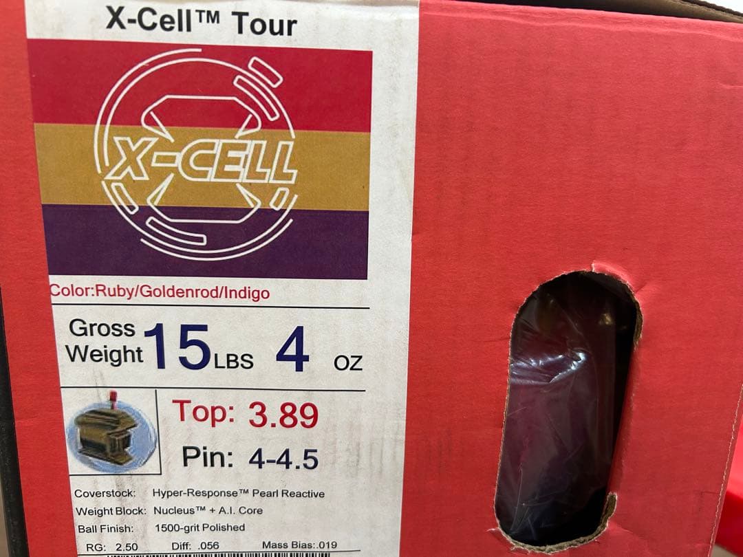 送料込み【新品】X-セル・ツアー　ロトグリップ　15ポンド4オンス2