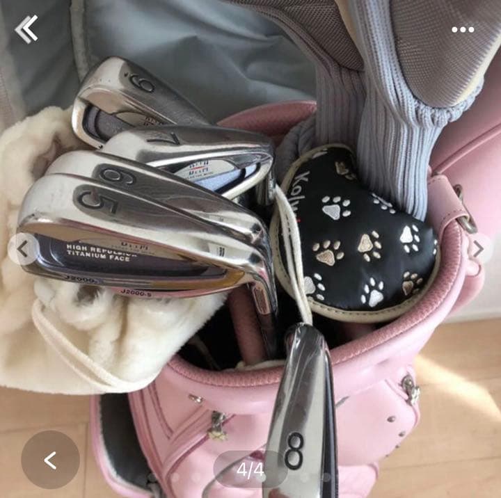 【美品】XXIOゴルフバッグ　キャディバッグ