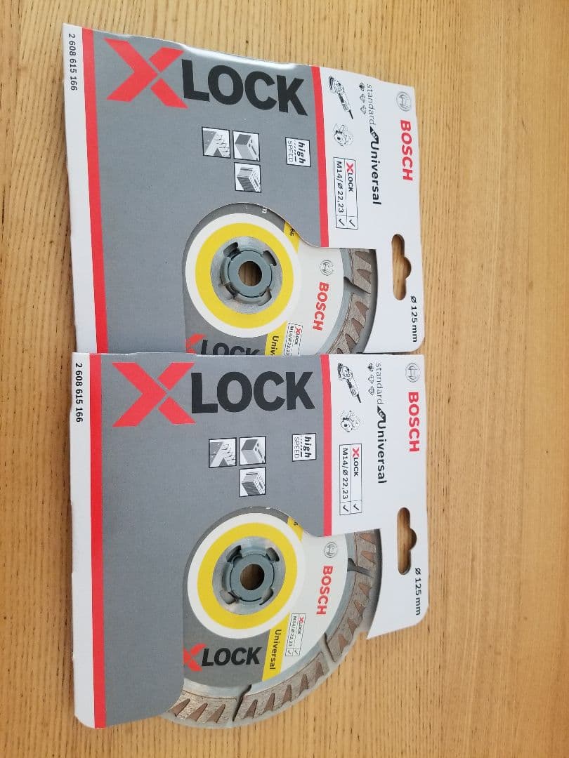 Bosch X-LOCK Diamond Wheel 2枚