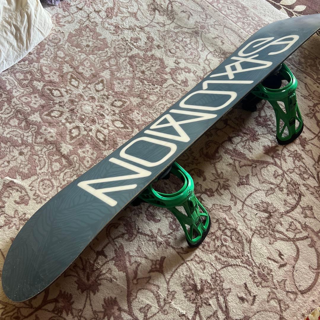 良品 SALOMON SIGHT 150cm バイン付 スノーボードセット