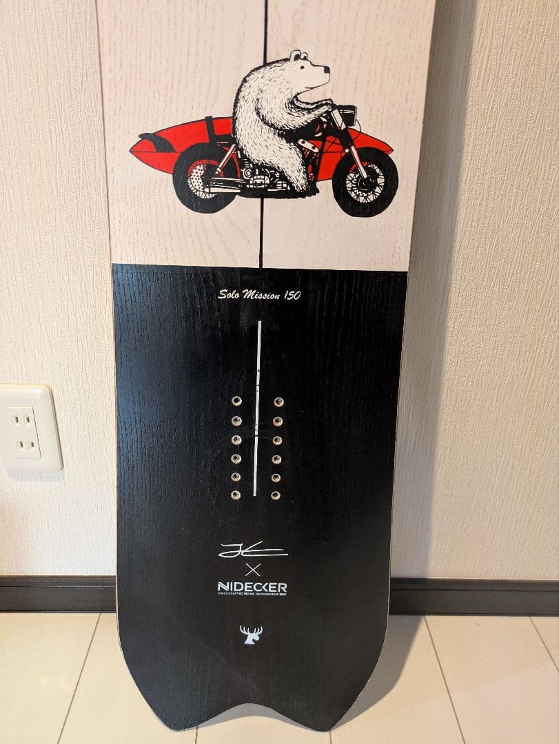 nidecker solo mission 150cmナイデッカーソロミッション