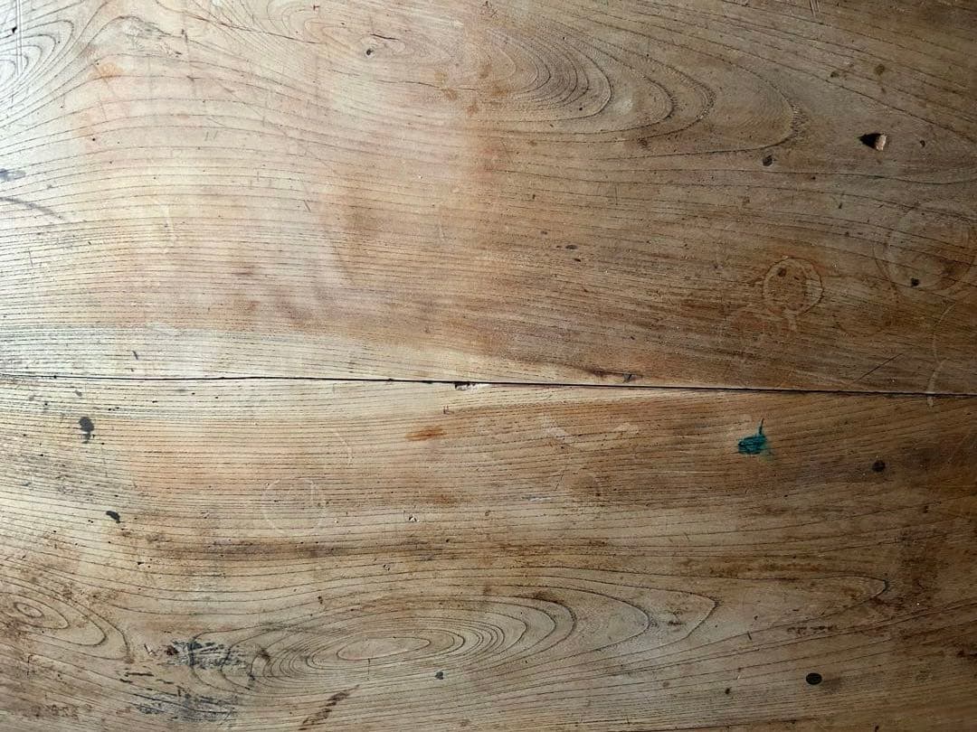 ろくろ脚テーブル　古家具　ビンテージ家具