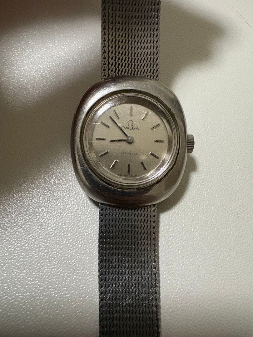 OMEGA De Ville 手巻き時計 シルバー　ヴィンテージ