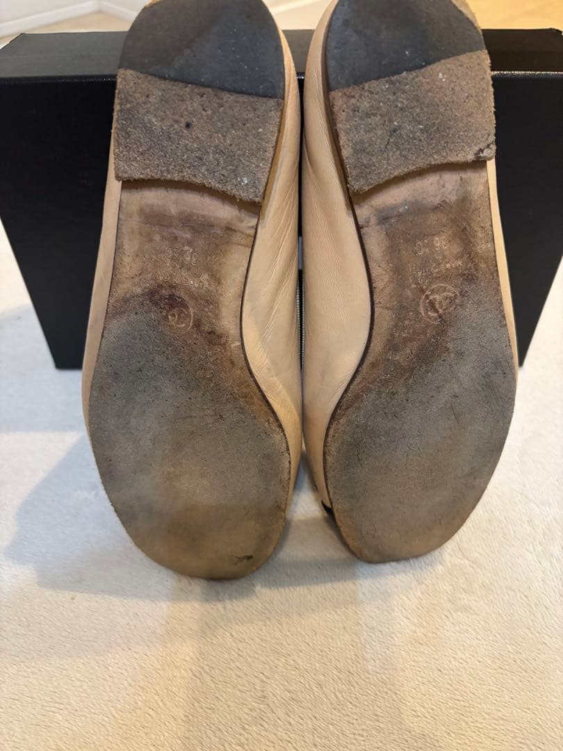 【訳あり】シャネル　バレエシューズ　36 1/2