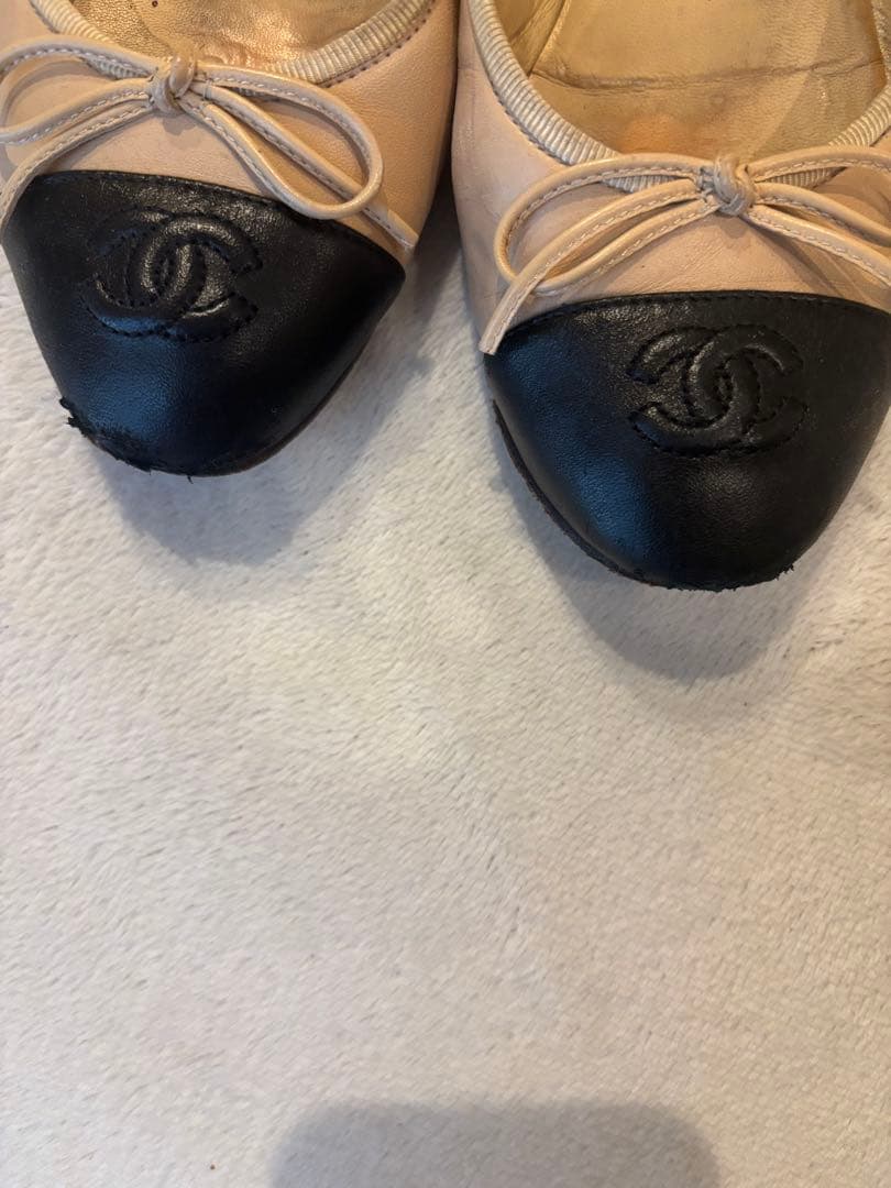 【訳あり】シャネル　バレエシューズ　36 1/2