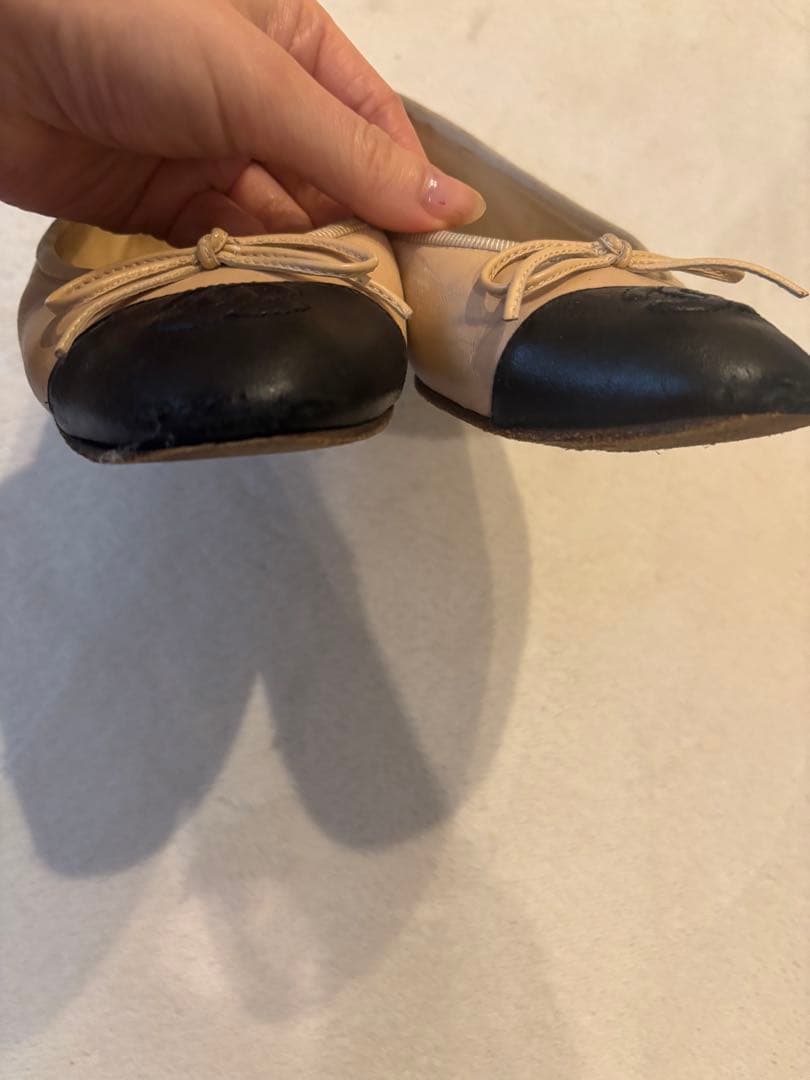 【訳あり】シャネル　バレエシューズ　36 1/2