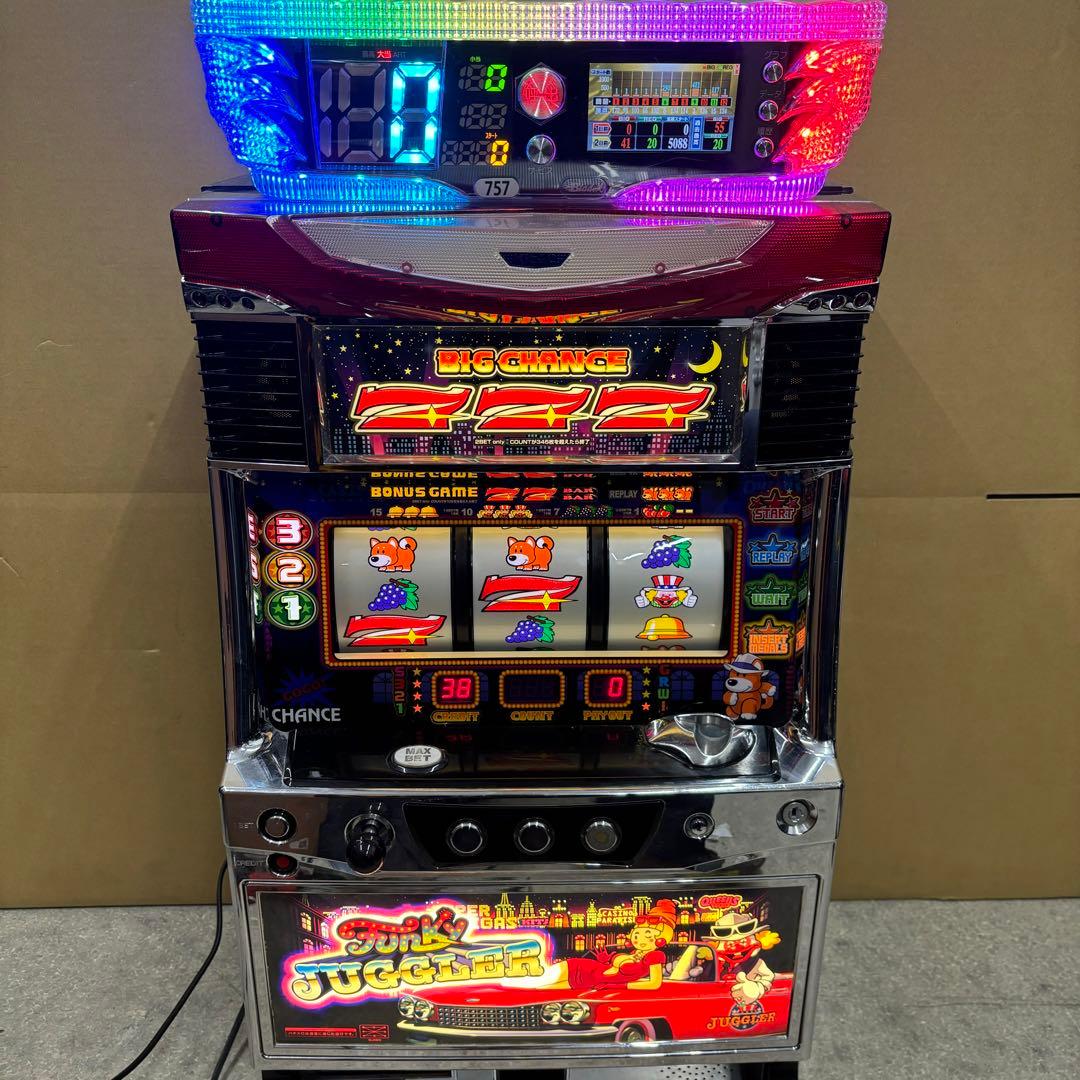 5号機 ファンキージャグラー 実機 家庭用フルセット！