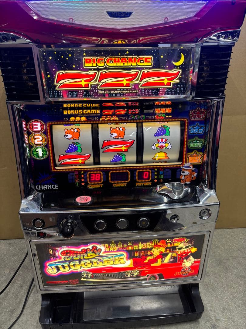 5号機 ファンキージャグラー 実機 家庭用フルセット！