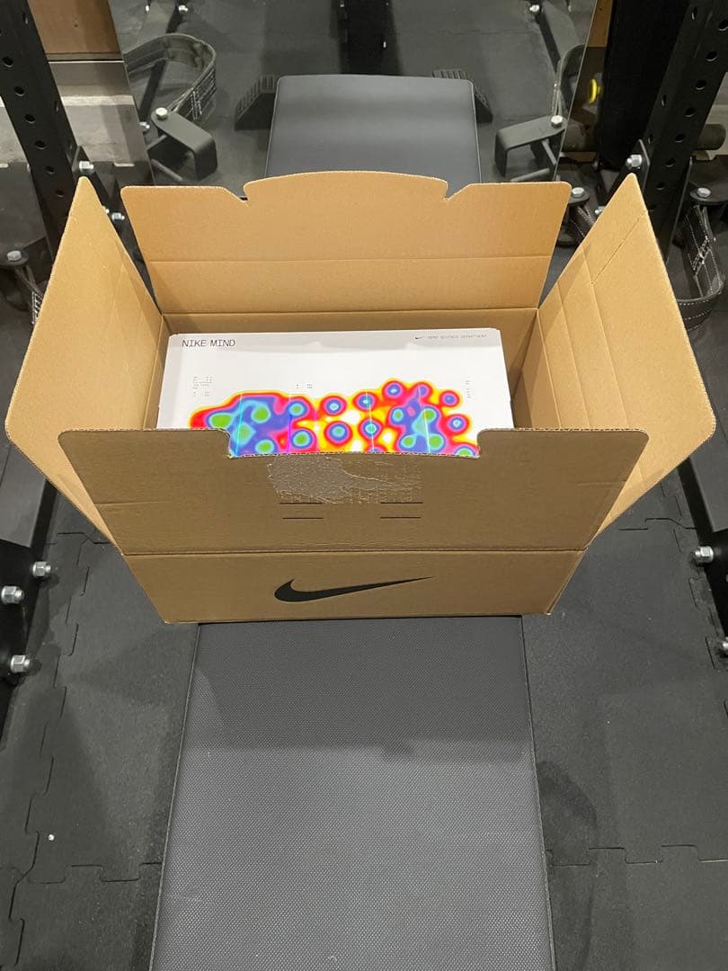 試着のみ　Nike Mind 001 Mules Solar Red 28cm