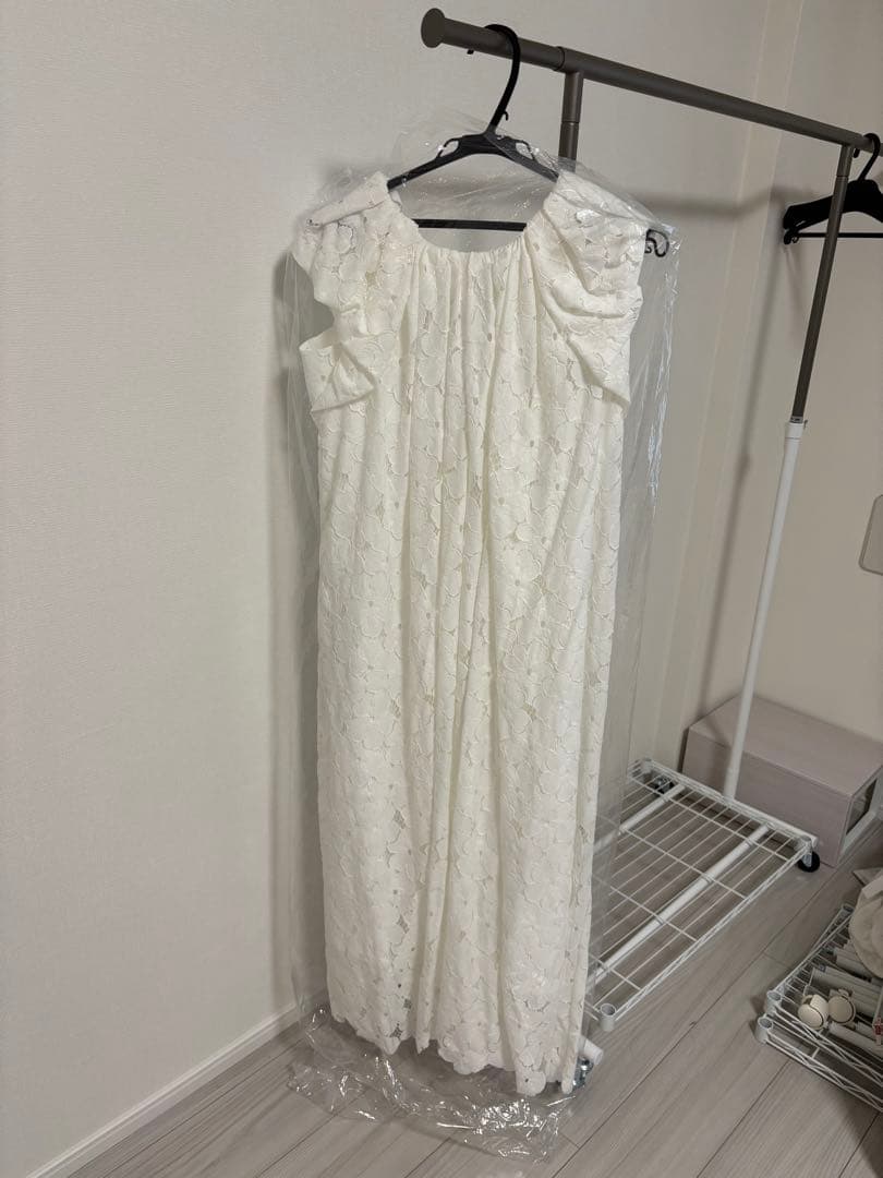 kina様　　Acka. flower lace drape one-piece