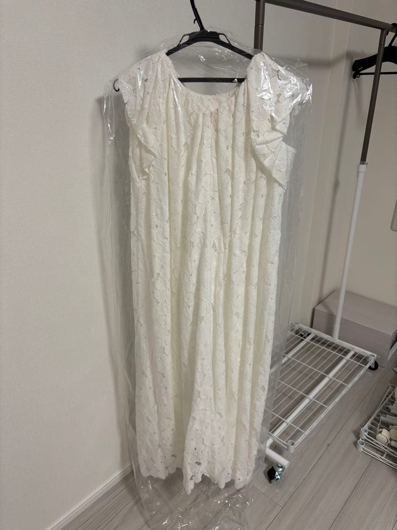 kina様　　Acka. flower lace drape one-piece