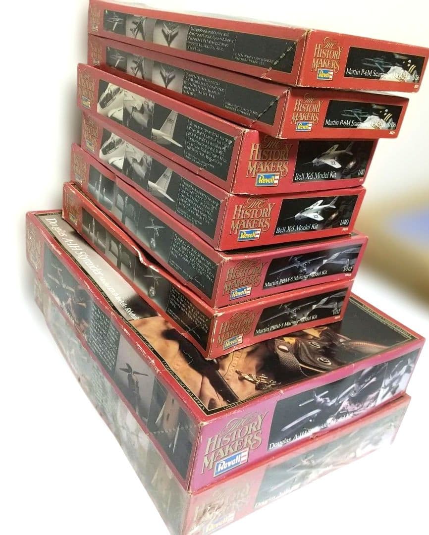 タ*ん様 Revell 航空機モデルキット 8点セット(かぶり4種)