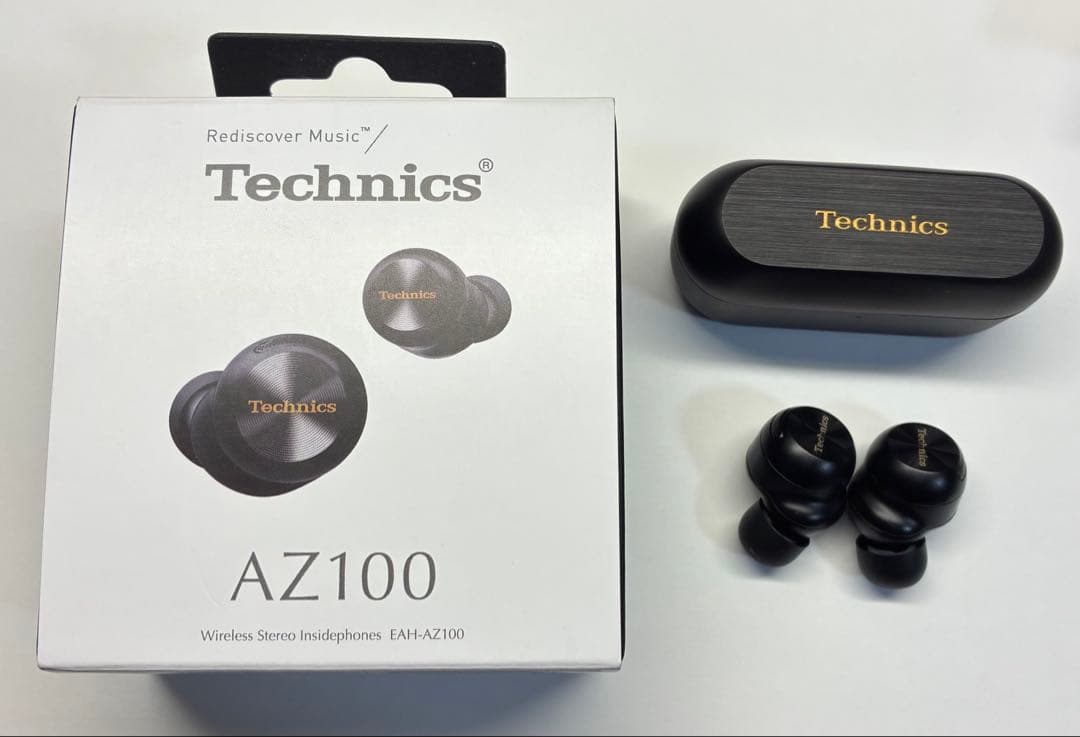 Technics ワイヤレスイヤホン EAH-AZ100-K ブラック