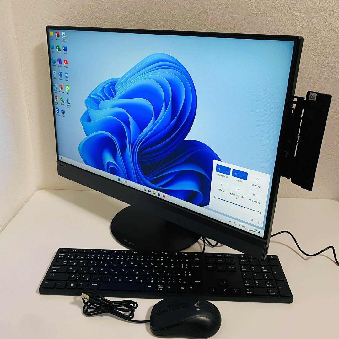 Y957 LENOVOデスクトップ1TB大容量 Windows11オフィス付き