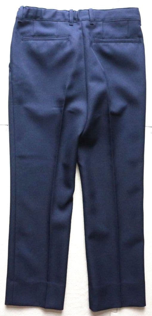 新品同様 150cm 男の子 紺セレモニースーツ上下セット 冠婚葬祭 水色シャツ