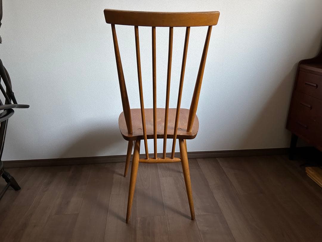 修復痕有　アーコール　スティックバックチェア　ercol 椅子　ヴィンテージ