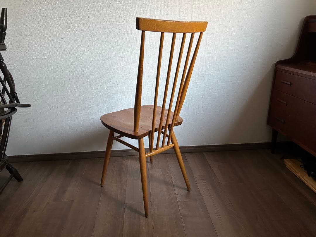 修復痕有　アーコール　スティックバックチェア　ercol 椅子　ヴィンテージ
