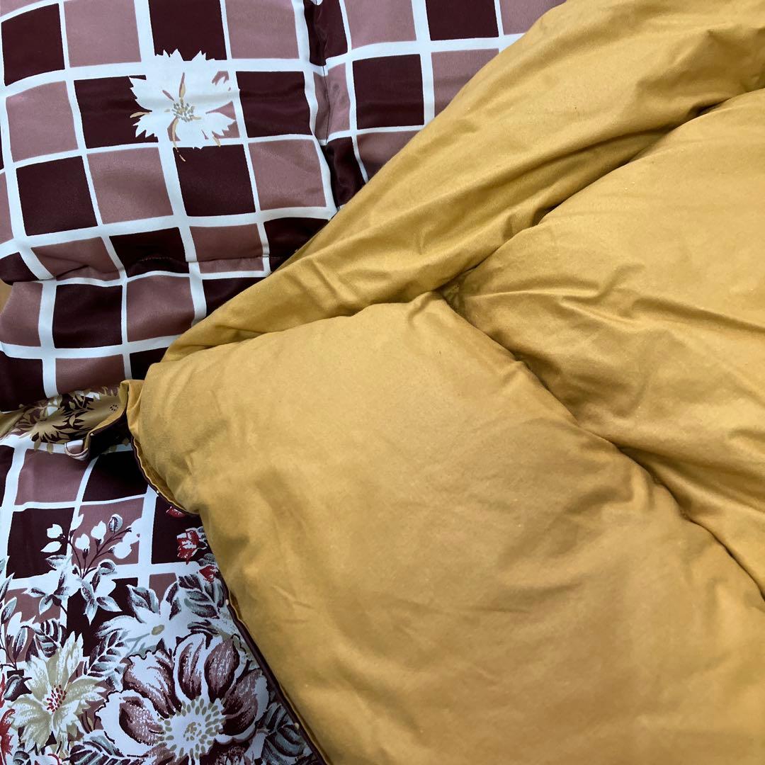 フランスベッド・高級羽毛ふとん　NESCO ダブルサイズ