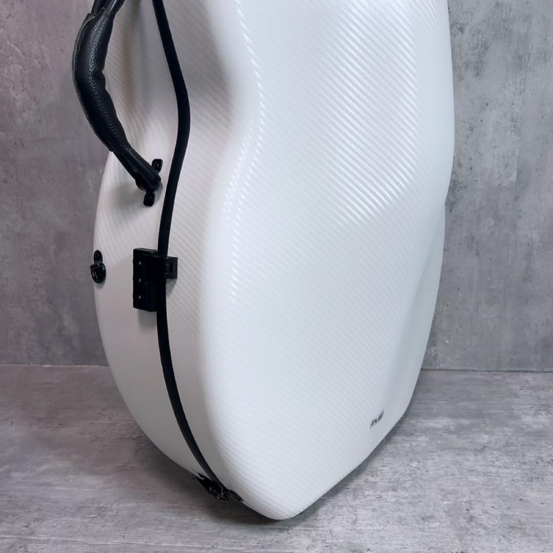 美品！　PURE GEWA ゲバ　チェロケース　白　ハードケース