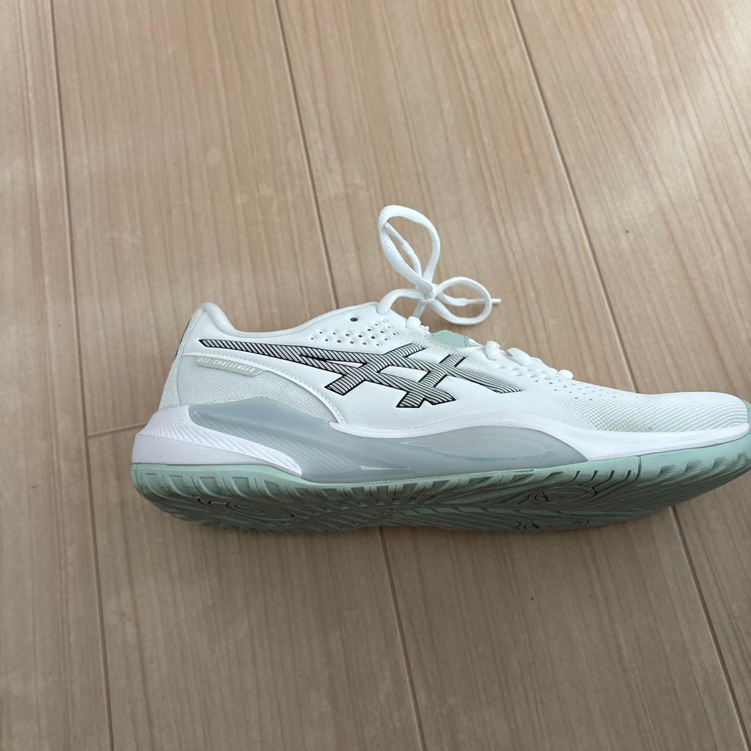 asics テニスシューズ ホワイト