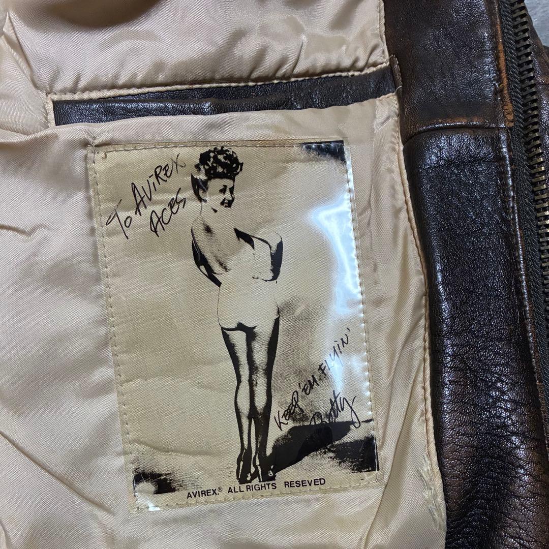 アヴィレックス a-2ビンテージ 年末限定価格‼️