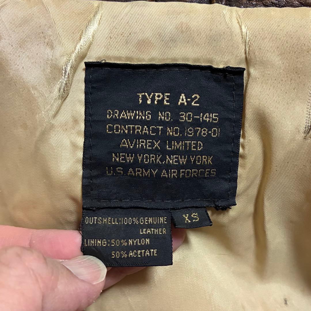 アヴィレックス a-2ビンテージ 年末限定価格‼️