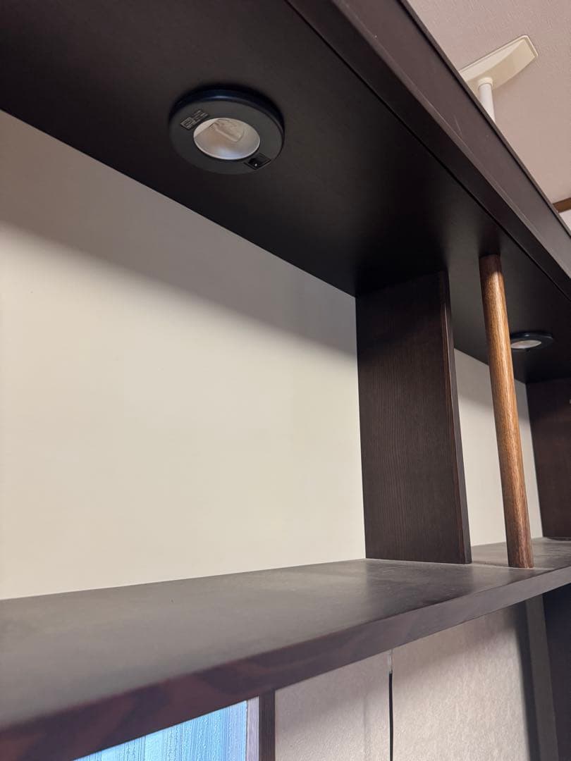 テレビボード　アンティーク　木製　高さ185幅200奥行45