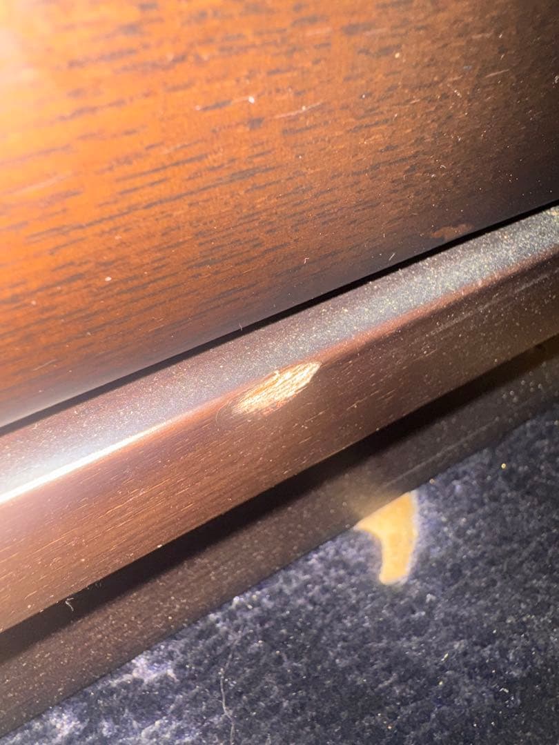 テレビボード　アンティーク　木製　高さ185幅200奥行45