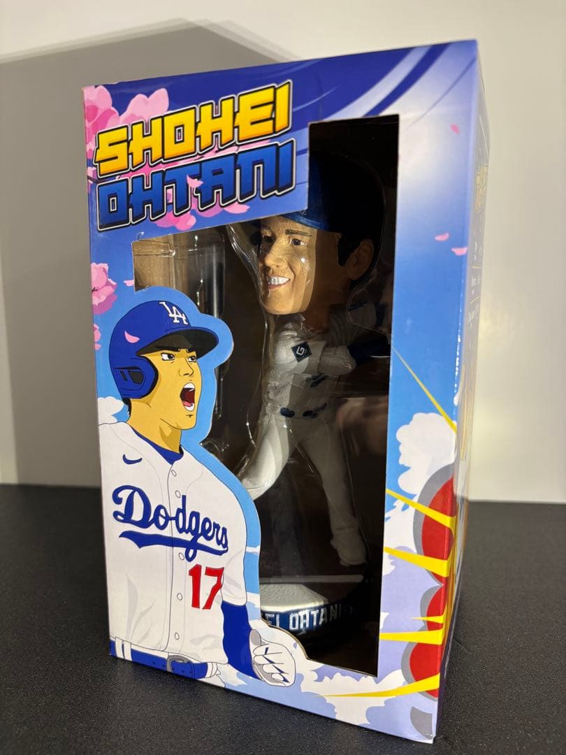 【大谷翔平】2024.5.16ドジャース移籍後初の球場配布ボブルヘッド 白 本物
