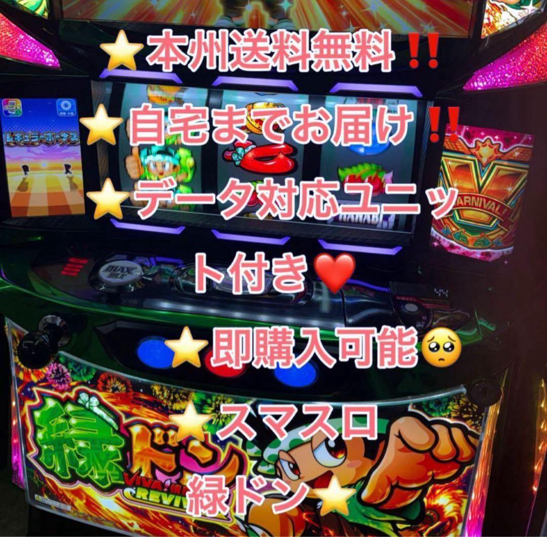 データ対応【本州送料込み】スマスロ 実機　緑ドン　VIVA