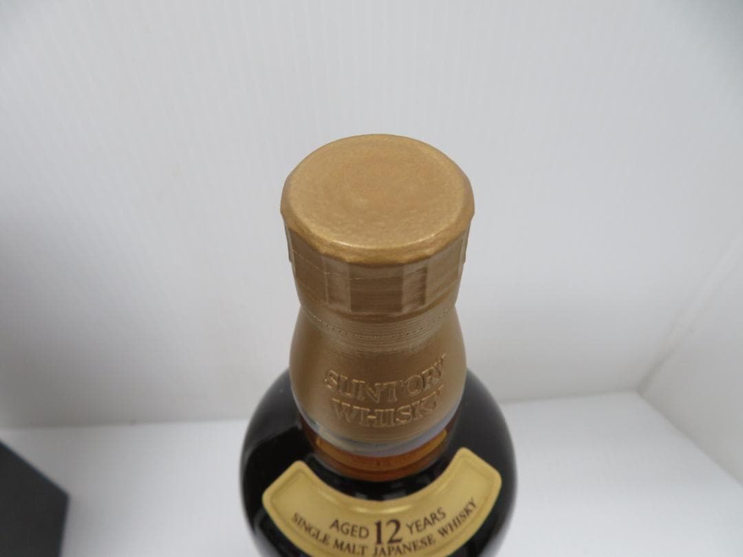 サントリー　山崎　12年　シングルモルトウイスキー　未開栓　　　　　　　　027