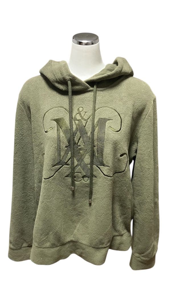 MAX&CO Max Mara ビックM刺繍ロゴ　スエット　パーカー　Lサイズ