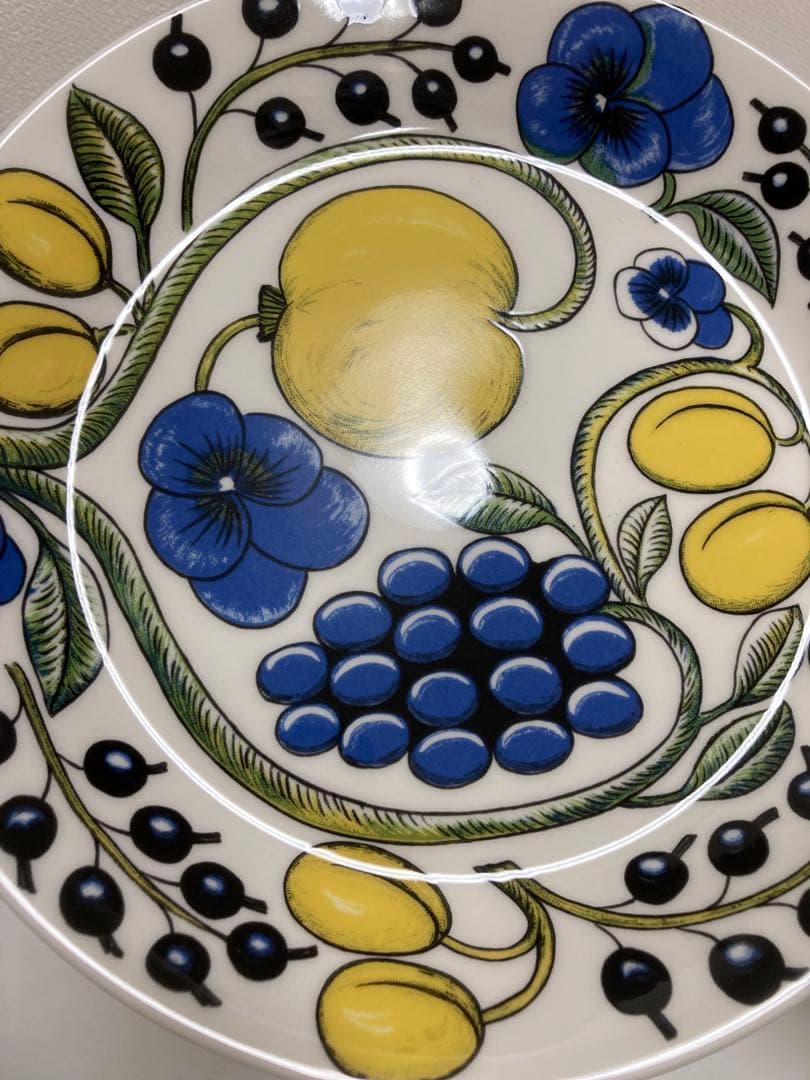 新品未使用　旧ロゴ　カラーロゴ ARABIA パラティッシ　プレート　21㎝