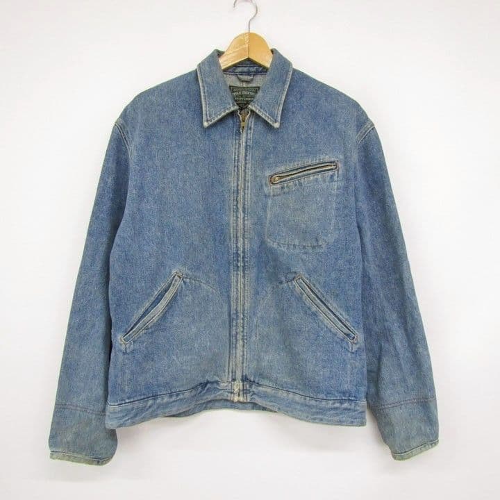 ラルフローレン ジージャン Sサイズ ジップアップ アウター デニム カジュアル