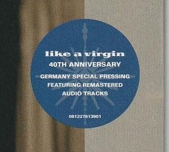 マドンナ　LIKE A VIRGIN 発売４０周年記念　雑誌 + レコード