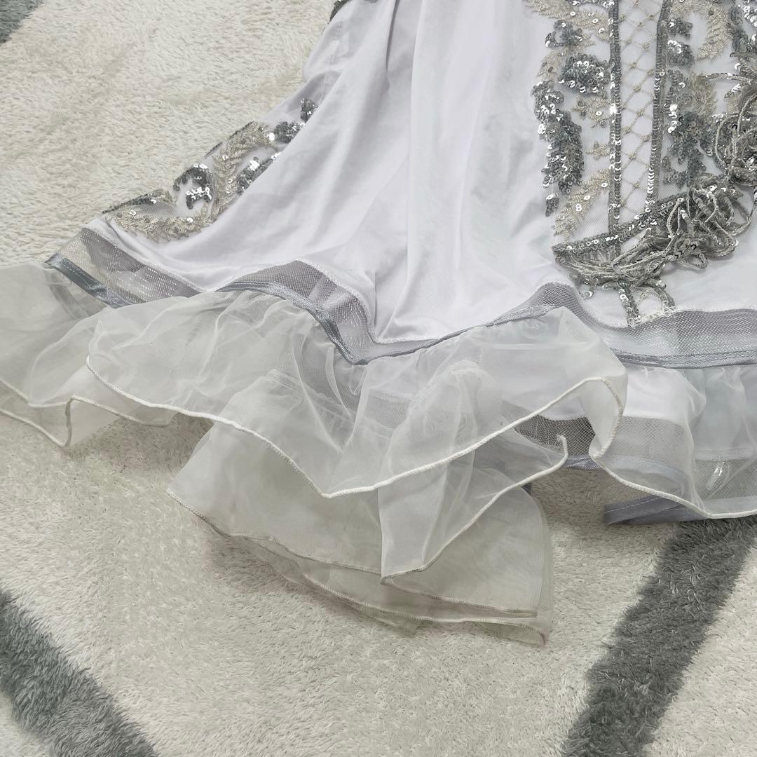 ベリーダンス 衣装　ホワイト