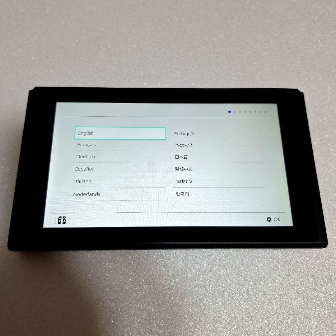 「美品」Nintendo Switch 本体 グレー Joy-Con、ソフト付き