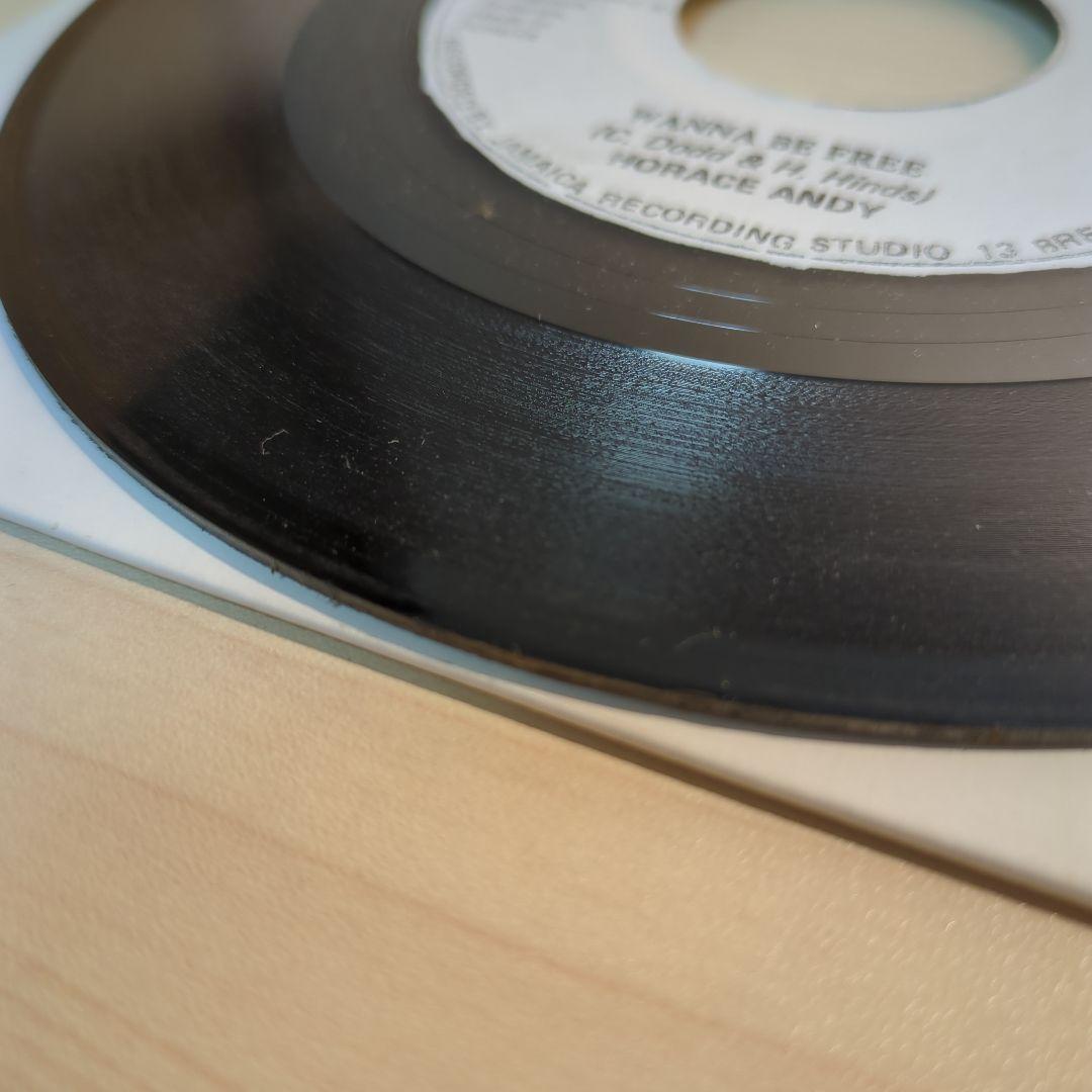 horace andy / wanna be free 7inch lp　美品