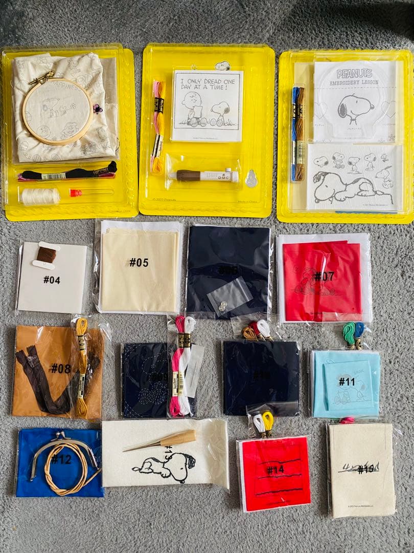 【土日限定値下げ】デアゴスティーニ　スヌーピー 刺繍　1〜41巻